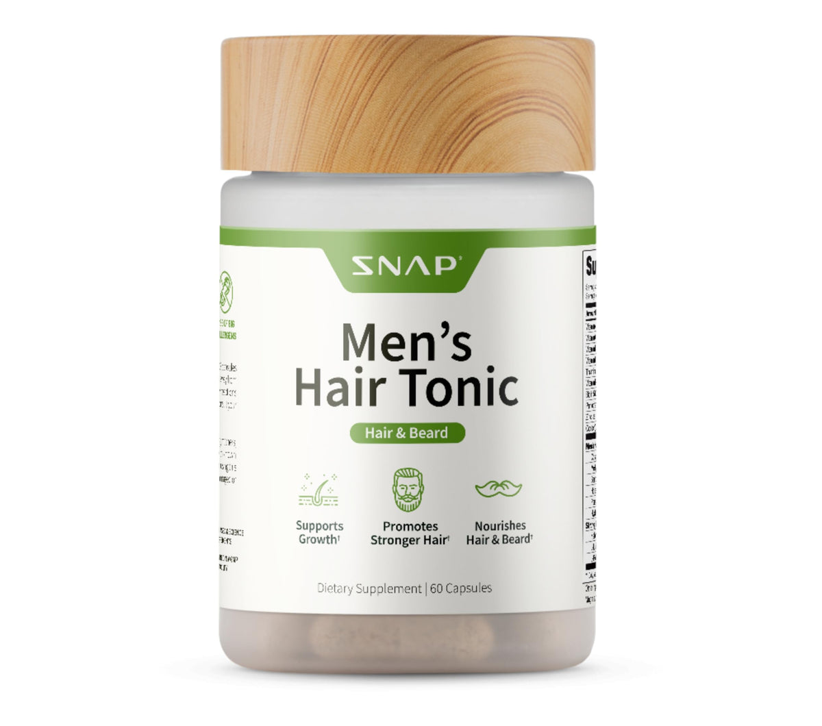 Snap Supplements Hair Growth Capsules: capsules faciles à prendre pour soutenir la croissance des cheveux.