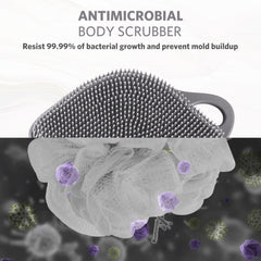 Sndyi brins-moussants silicone: texture douce et nettoyage en profondeur.