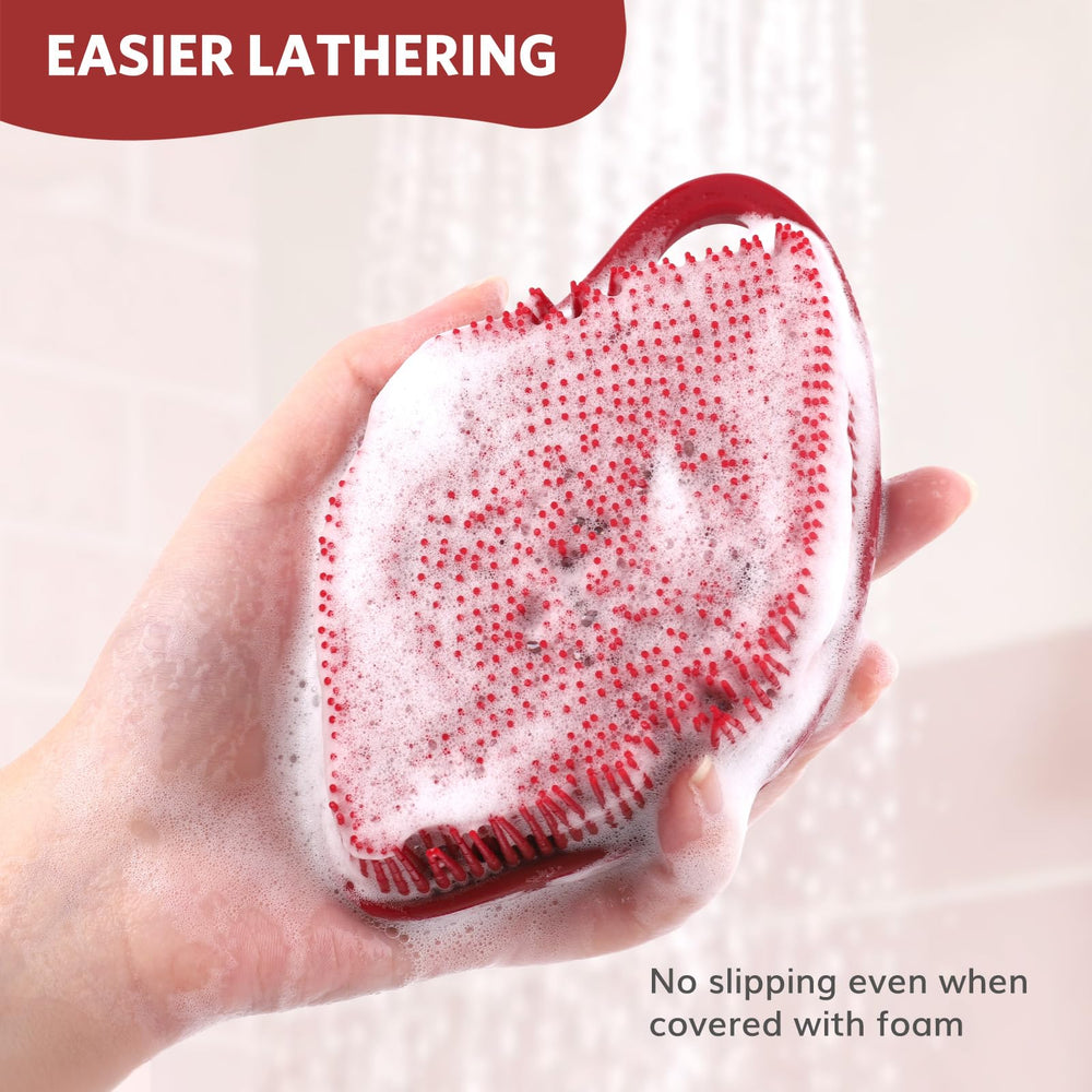 Cadeau Saint-Valentin Sndyi : brosse douche pratique et romantique