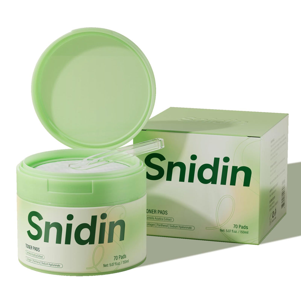 Snidin cotons-tonifiants pince hygiénique incluse pour application propre.