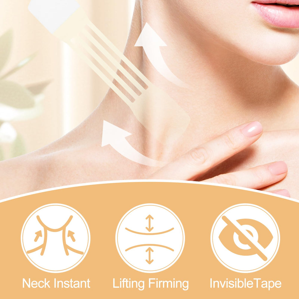 Snifflink ruban invisible: contour du cou lissé en un instant.
