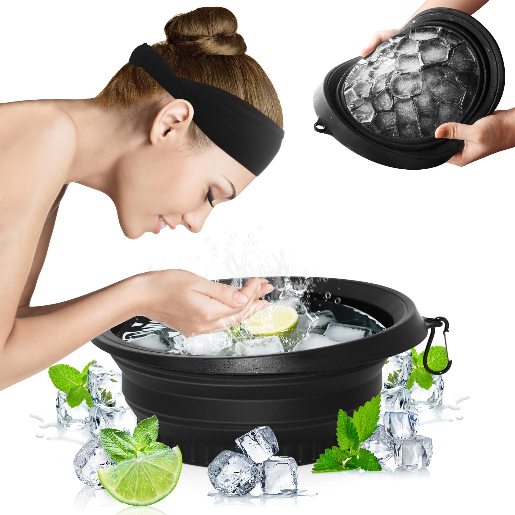 Snipeup bol glace visage pliable pour rafraîchir la peau à domicile