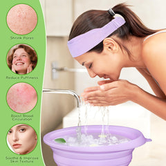 Snipeup bol-glace-visage en silicone durable pour un soin réutilisable