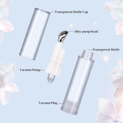 Snowso bouteille pompe sous-vide 15 ml, grande capacité pour routine.