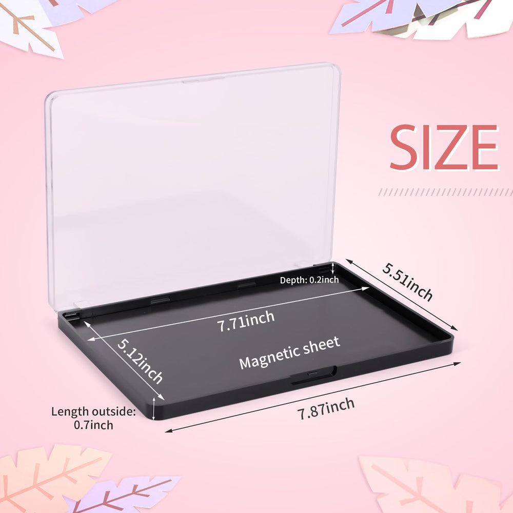 Snowso palette magnétique légère et portable, idéale pour les voyages et le maquillage en déplacement.