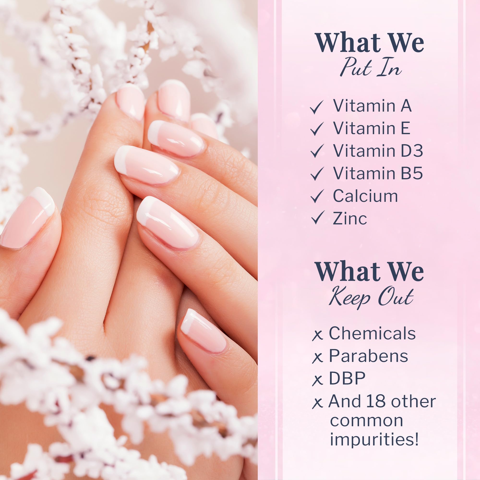 SNS Finition miroir - brillance naturelle sur ongles sans UV.