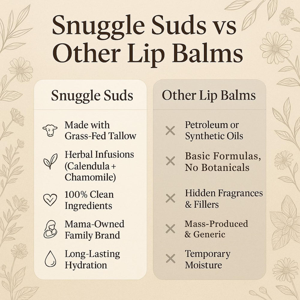 Snuggle Suds fabrique a la main aux Etats-Unis avec soin artisanal