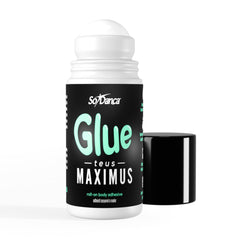 So Danca Glue-teus Maximus avec applicateur-roll-on pour une adhérence précise en scène.