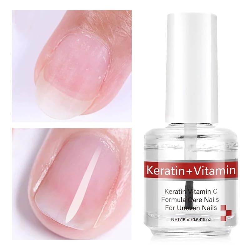 Soelegant Keratine Huile Application Brosse: application précise sur ongles et cuticules.