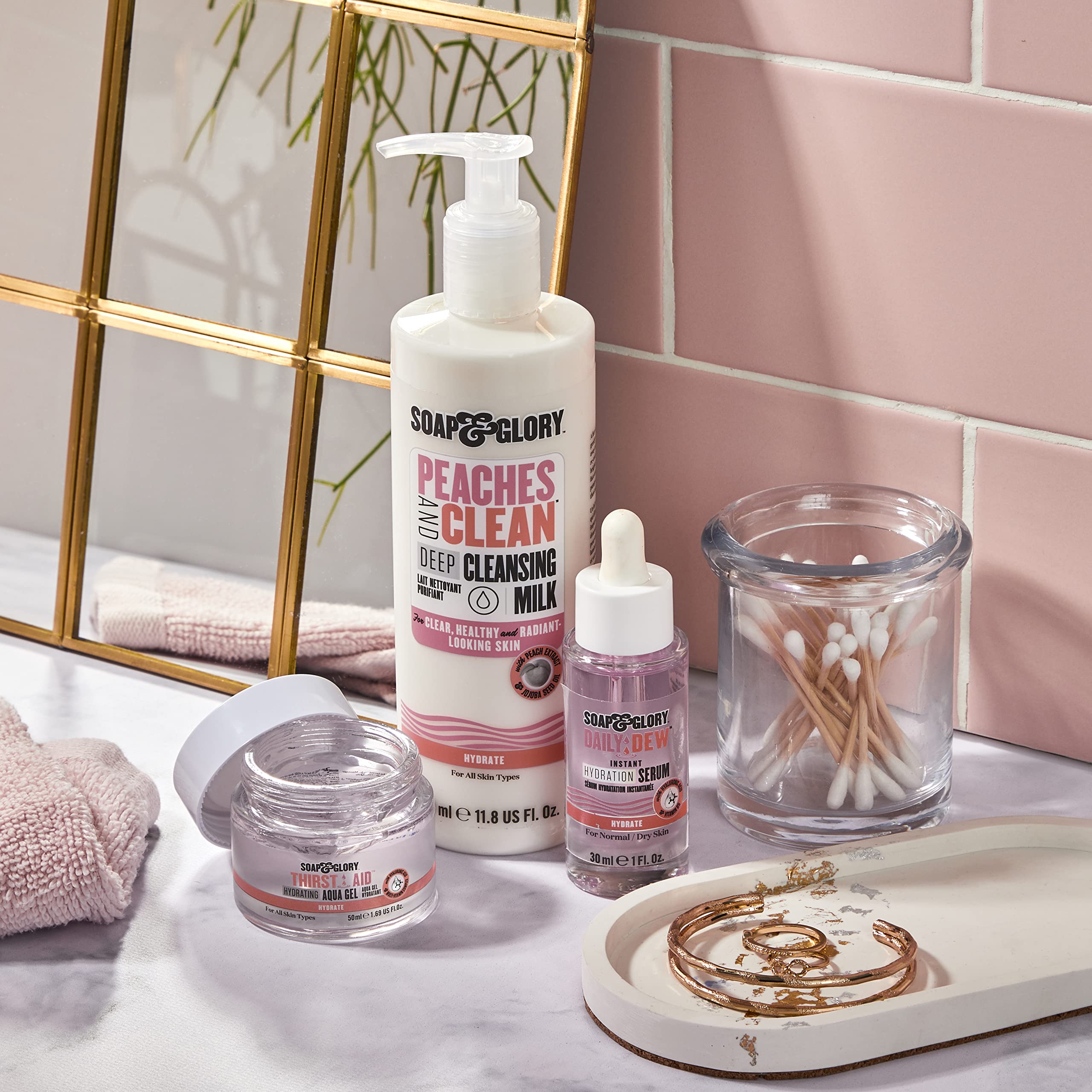Soap & Glory application massage circulaire douceur peau