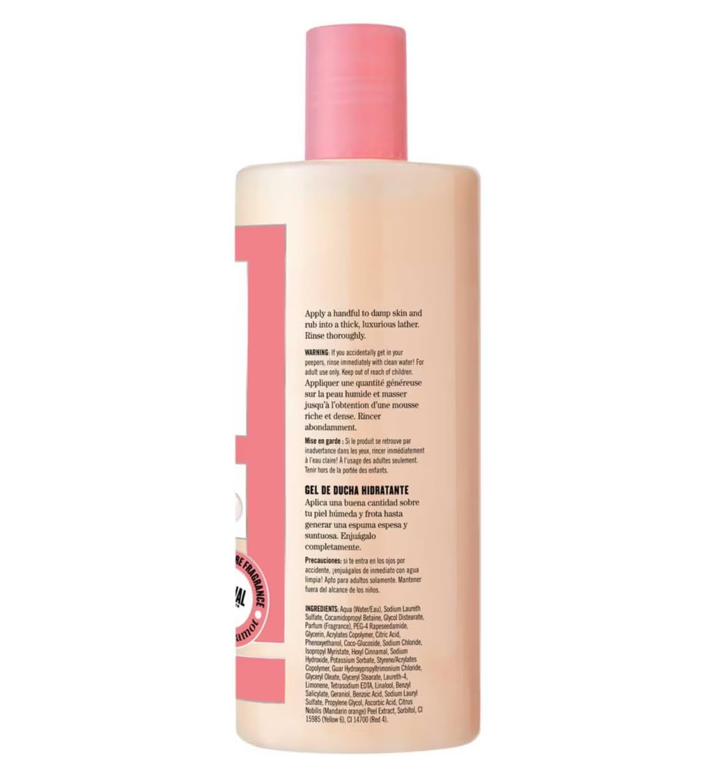 Soap & Glory Gel Douche Clean On Me, parfum frais laissant un sillage léger après utilisation