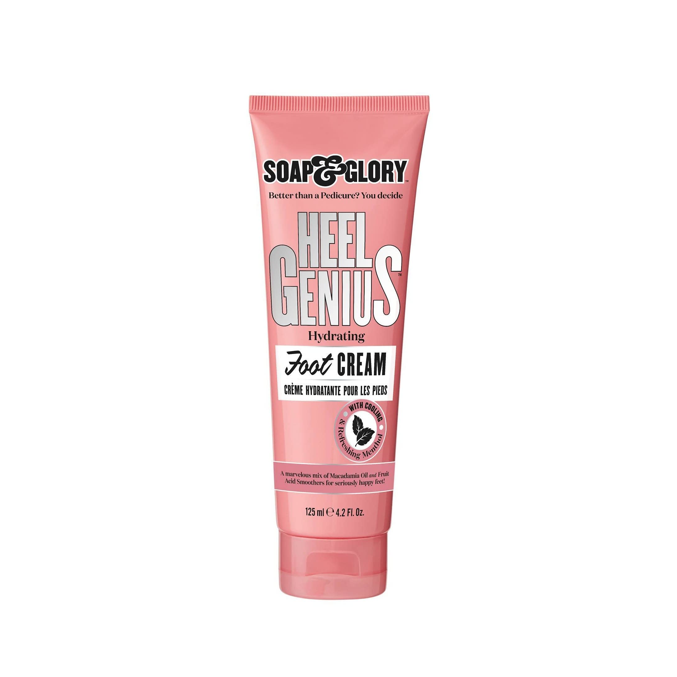 Soap & Glory Heel Genius, pot crème-pieds, adoucit les talons secs et rêches.