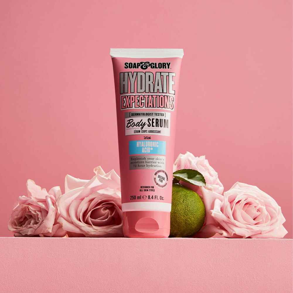 Sérum Soap & Glory végane pour une routine hydratante quotidienne.