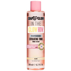 Soap & Glory In The Glow, bouteille tonique pour un éclat et hydratation.