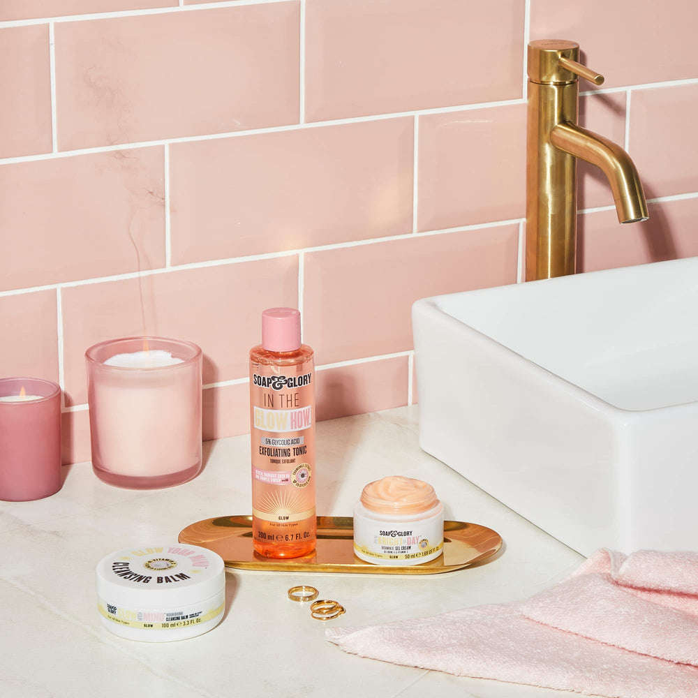 Soap & Glory In The Glow, pores clarifiés et grain de peau lissé.