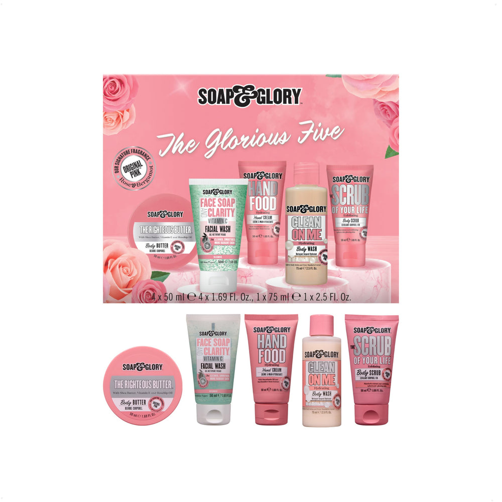 Soap & Glory Nettoyant visage vitamine C pour peau purifiée et lumineuse.