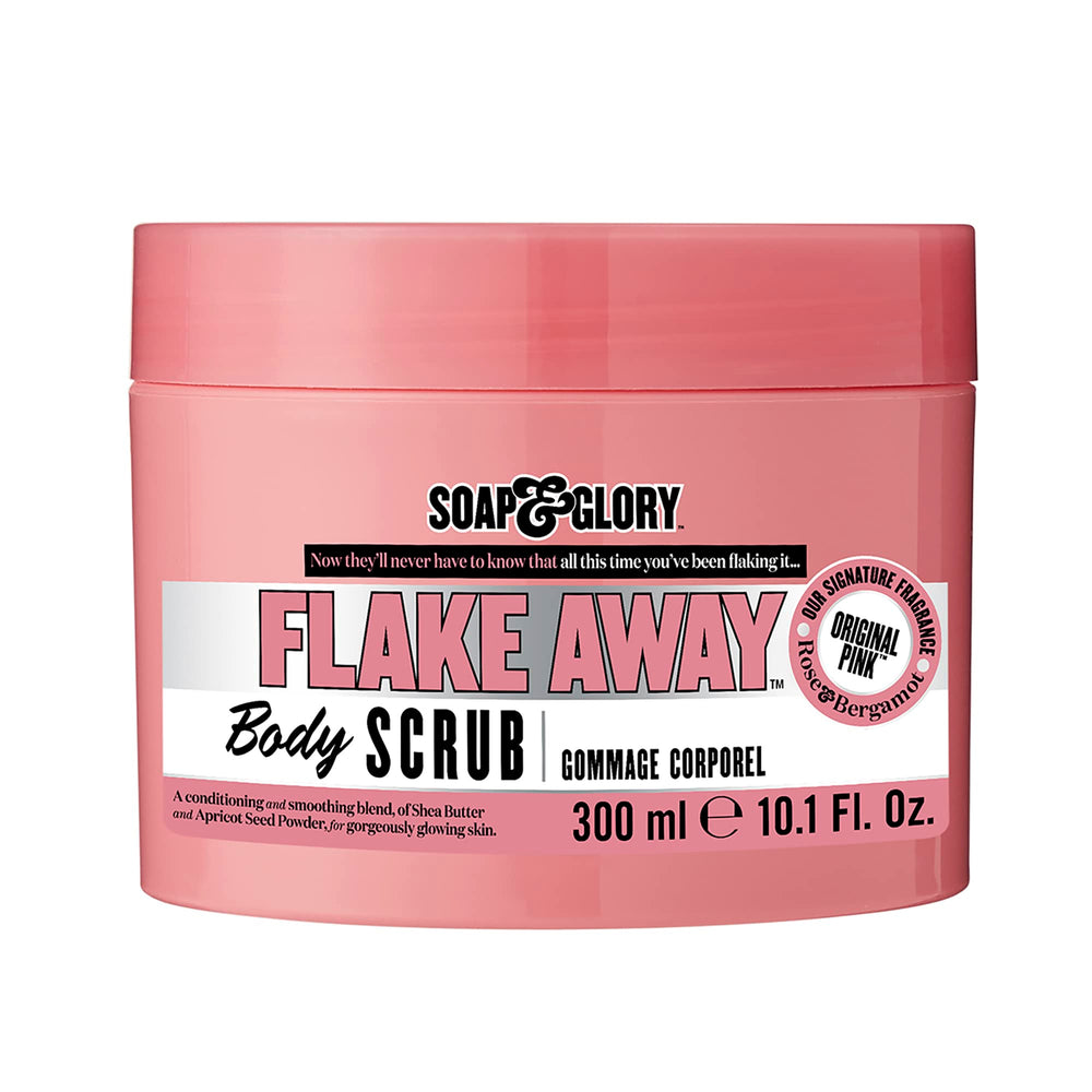Soap & Glory Original Pink, bouteille-exfoliant-corps, pour une peau douce et polie.
