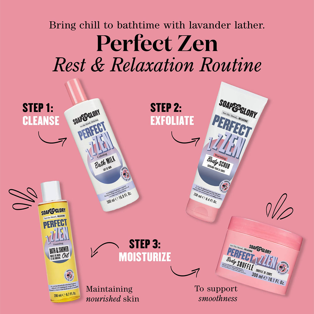 Label vegan et cruelty-free de Soap & Glory Perfect Zen