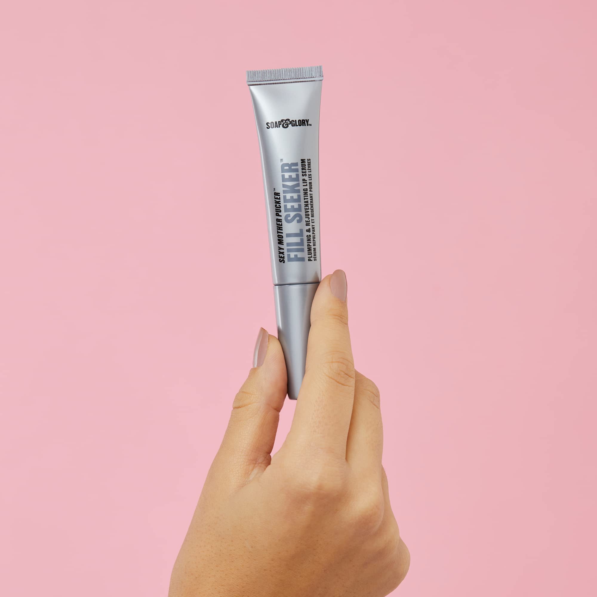 Soap & Glory Sexy Mother Pucker, hydratation prolongée pour lèvres confortables.