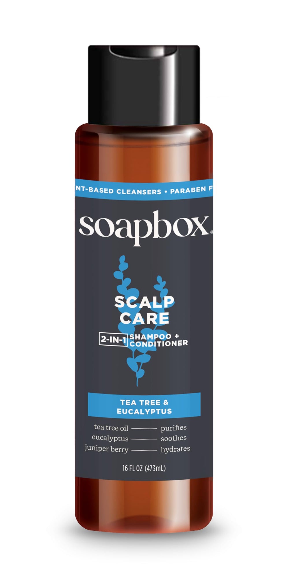 Soapbox cheveux doux après lavage, texture soyeuse et légère.