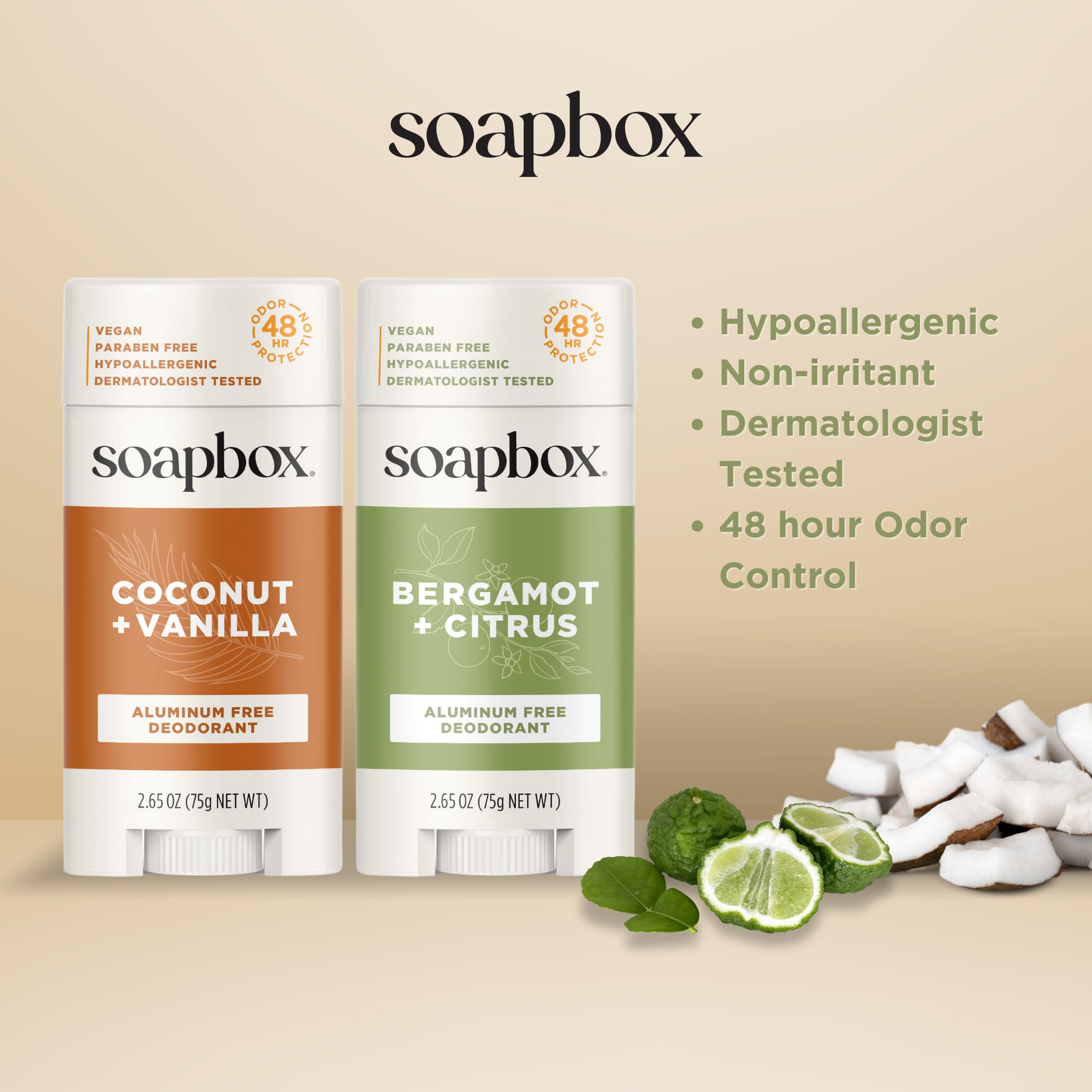 Formule sans traces sur les vêtements et adaptée à tous les types de peau.