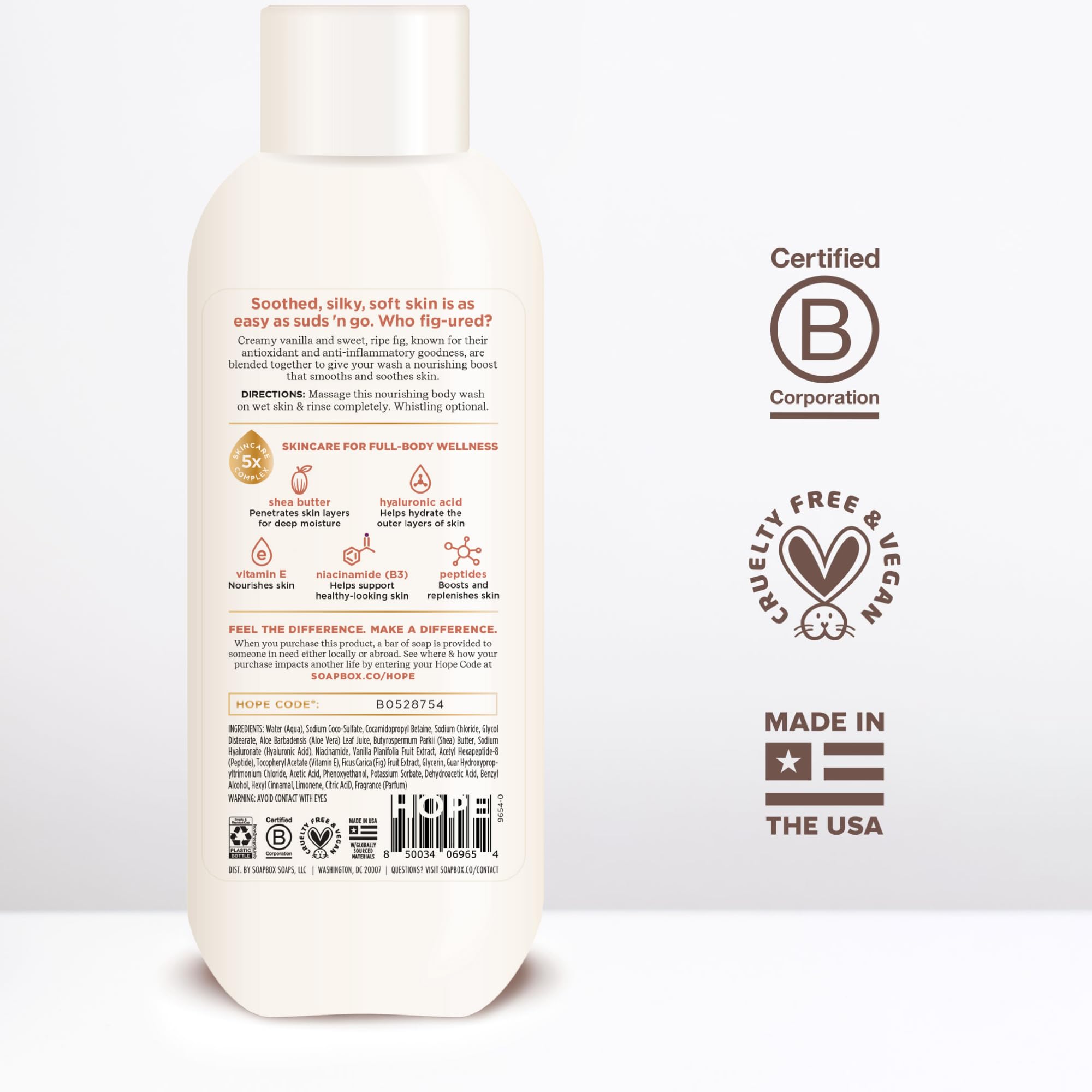Soapbox emballage-duo-20oz, idéal pour partager ou remplacer sa routine