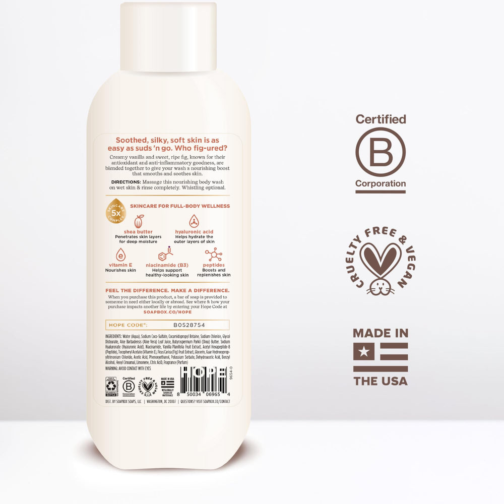 Soapbox emballage-duo-20oz, idéal pour partager ou remplacer sa routine