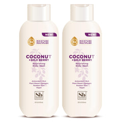 Soapbox Gel Douche Coco Goji Flacon 20oz, hydratation douce pour la peau.