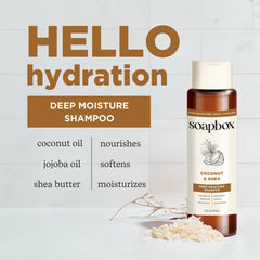 Soapbox huile jojoba, perle nourrissante pour cheveux brillants et sains.