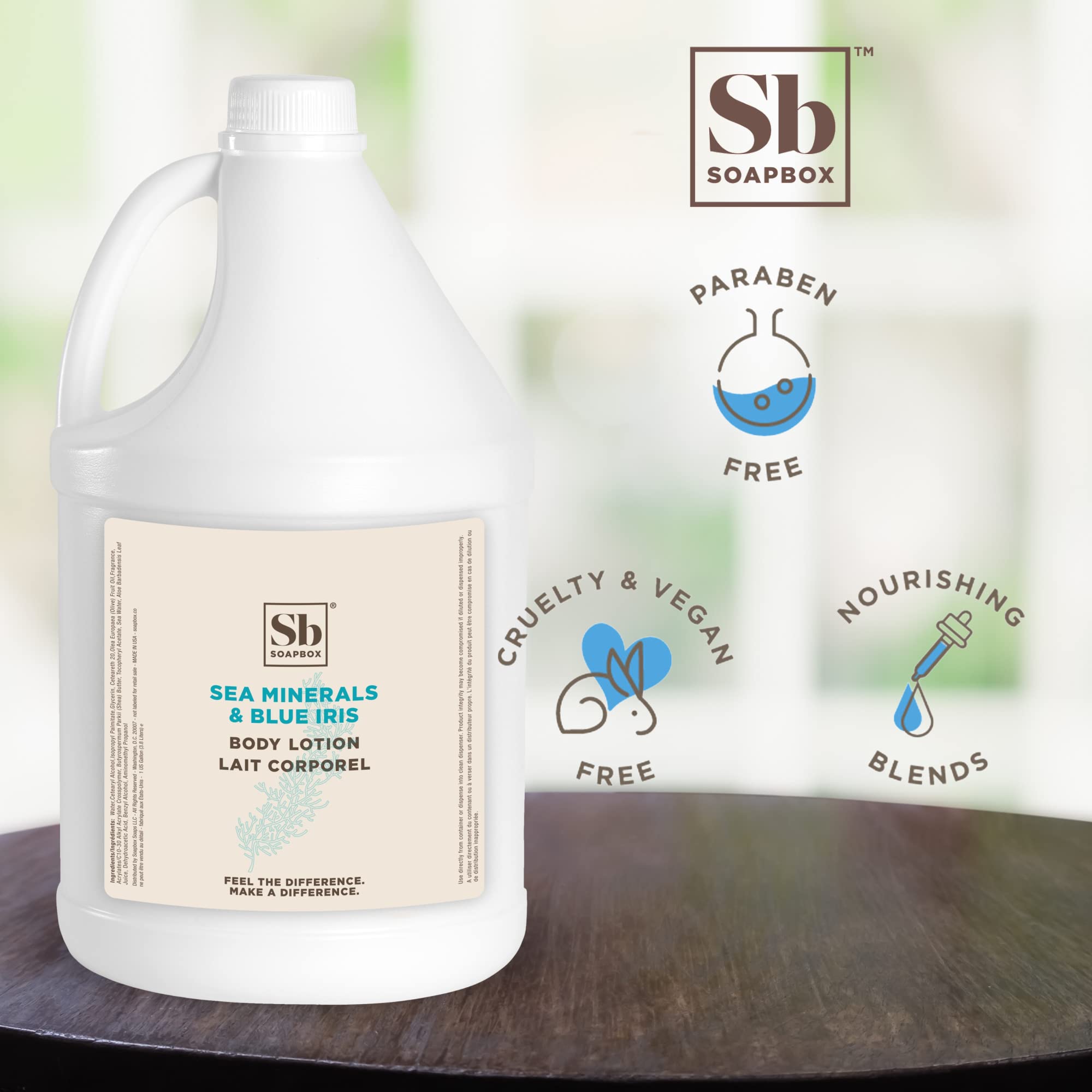 Soapbox Lotion crème nourrissante au beurre de karité