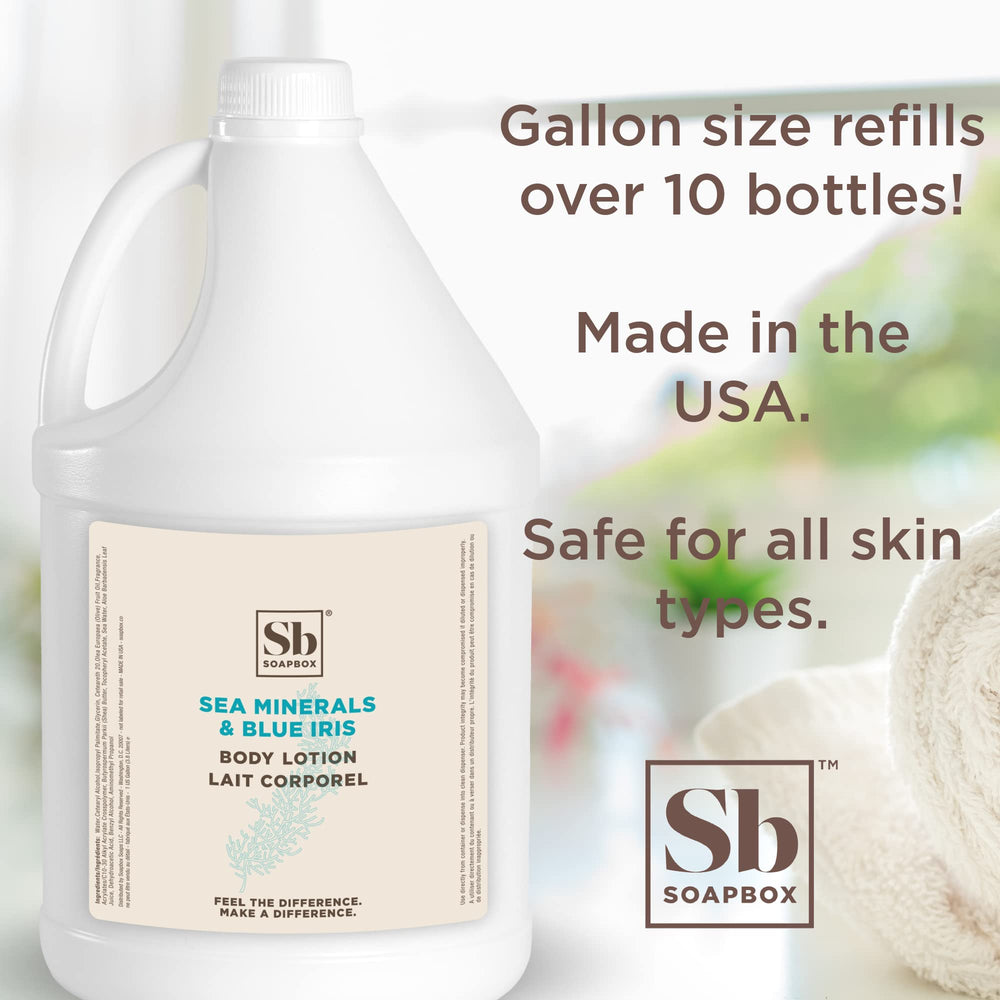 Soapbox Lotion parfum marins arôme océanique pour fraîcheur durable
