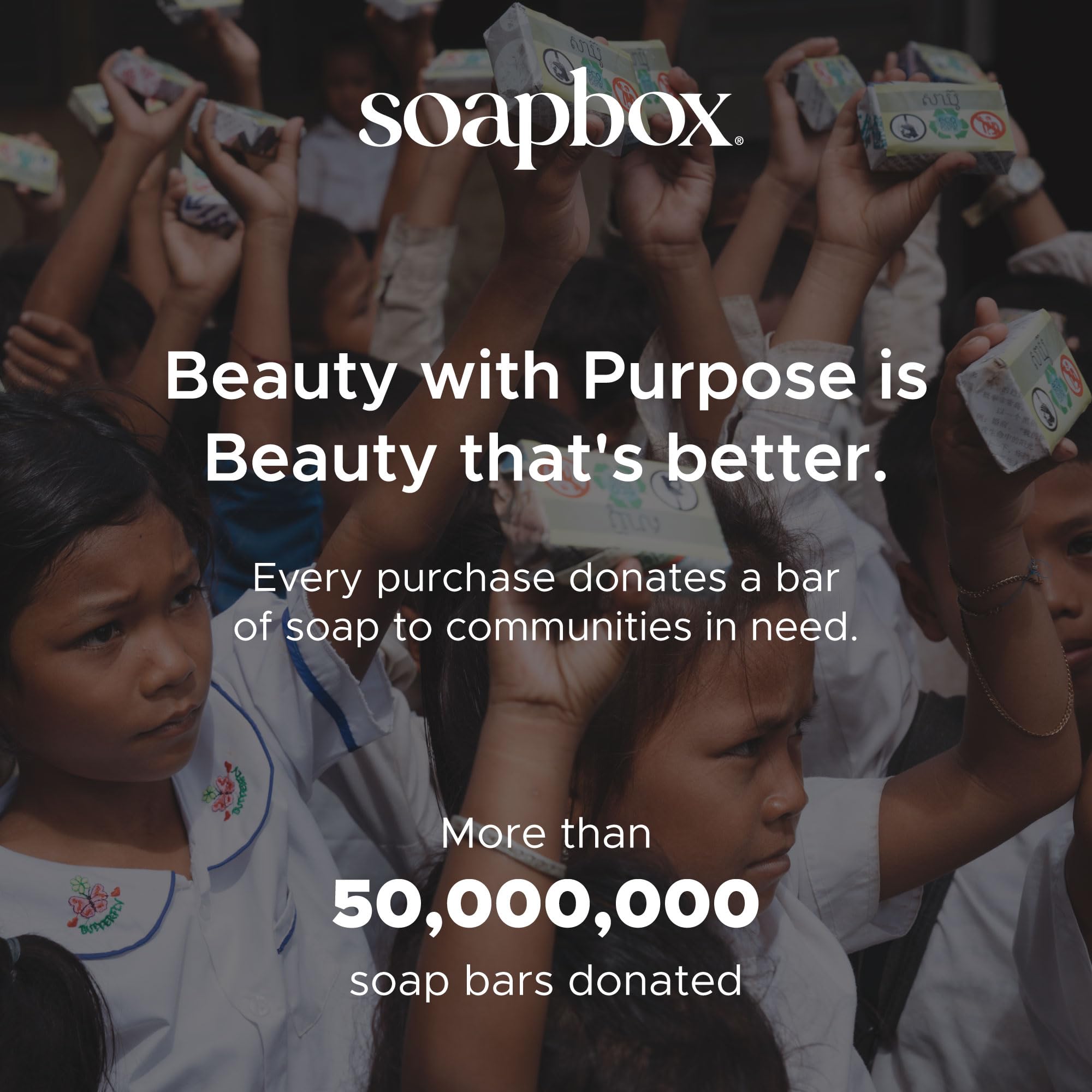 Duo Soapbox 2x1L élégant et purifiant dans un emballage net.
