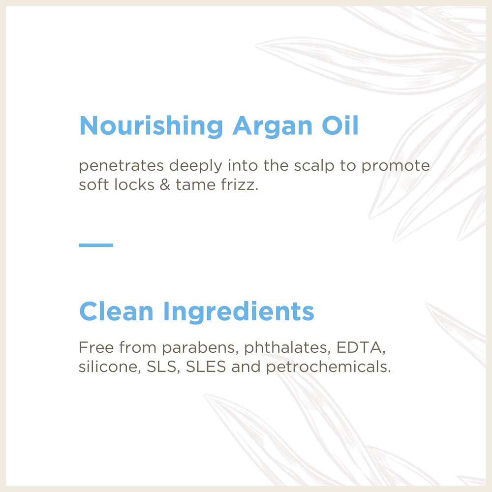 Soapbox Shampoing argan, vitamine E, nourrissant et fortifiant.