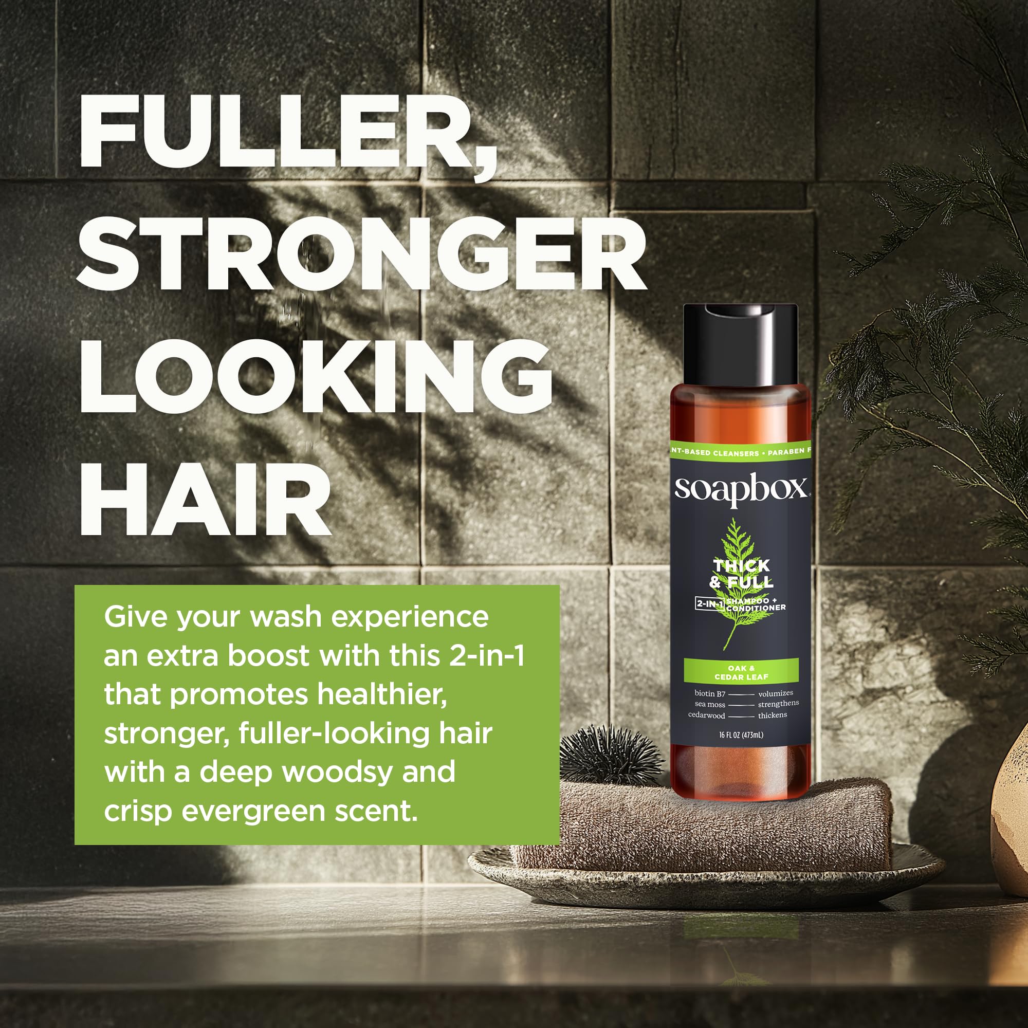 Soapbox Shampoing Homme Etiquette Vegan Sans Silicones — choix éthique sans silicones.