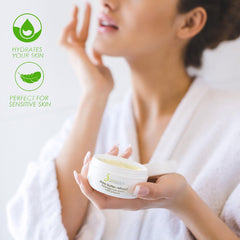 Soapeauty Beurre karité raffiné, utilisation peau et cheveux nourrissants.