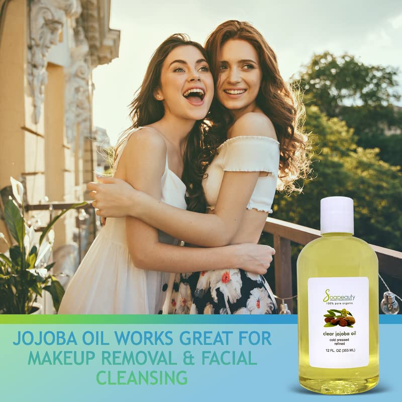 Soapeauty Huile de Jojoba Claire — soin cheveux pour brillance et douceur.