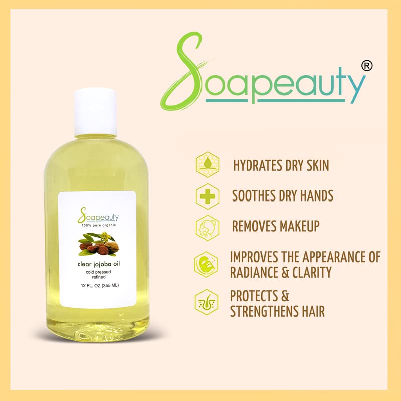 Soapeauty Huile de Jojoba Claire — soin des ongles et cuticules nourries.