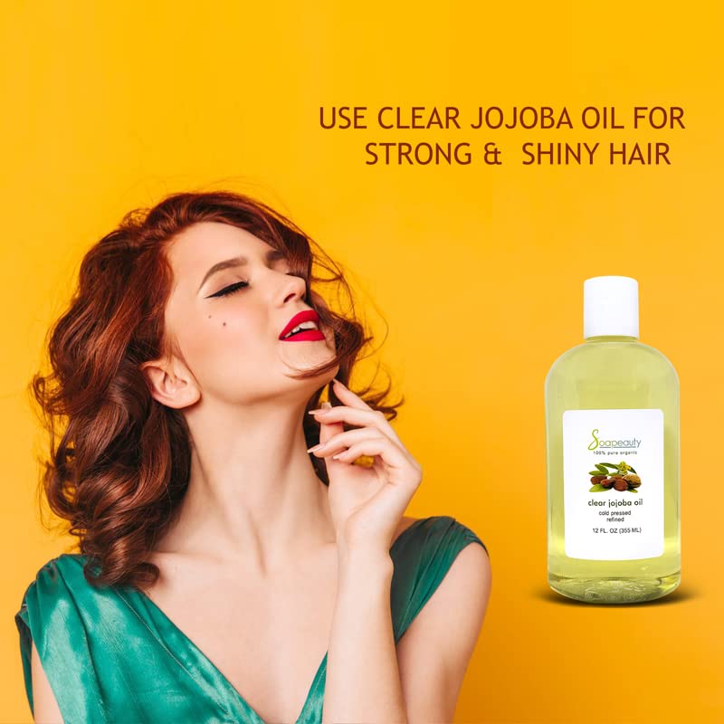 Soapeauty Huile de Jojoba Claire — texture fluide prête pour routine corps.