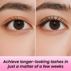Sobetuar sérum cils application précise: brosse ciblant la base des cils.