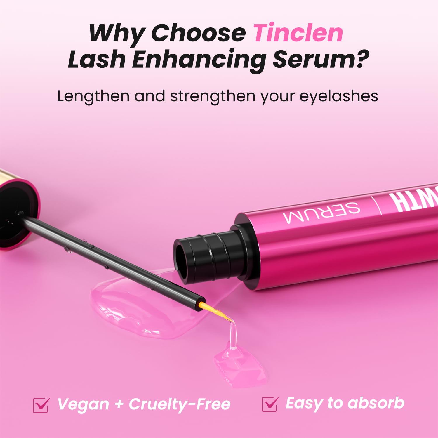 Sobetuar sérum formule douce: extraits végétaux renforçant les cils.