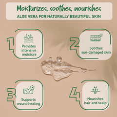 Soena Aloe Vera Gel soin visage quotidien, peau douce et hydratée