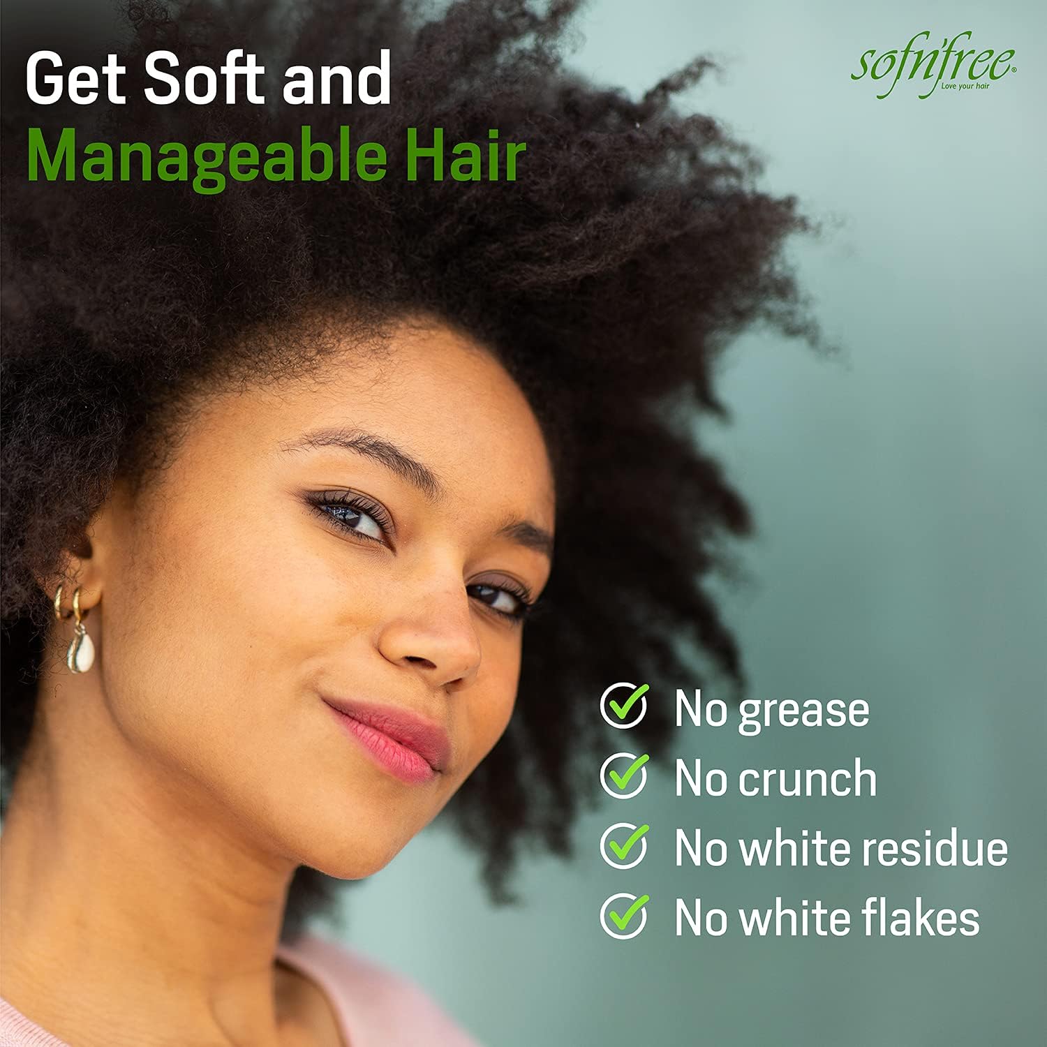 SOF N' FREE Soin capillaire polyvalent pour tous types de cheveux.