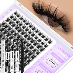 SOFENIDA amas de cils kit effet naturel prêt à l’emploi pour un look raffiné.