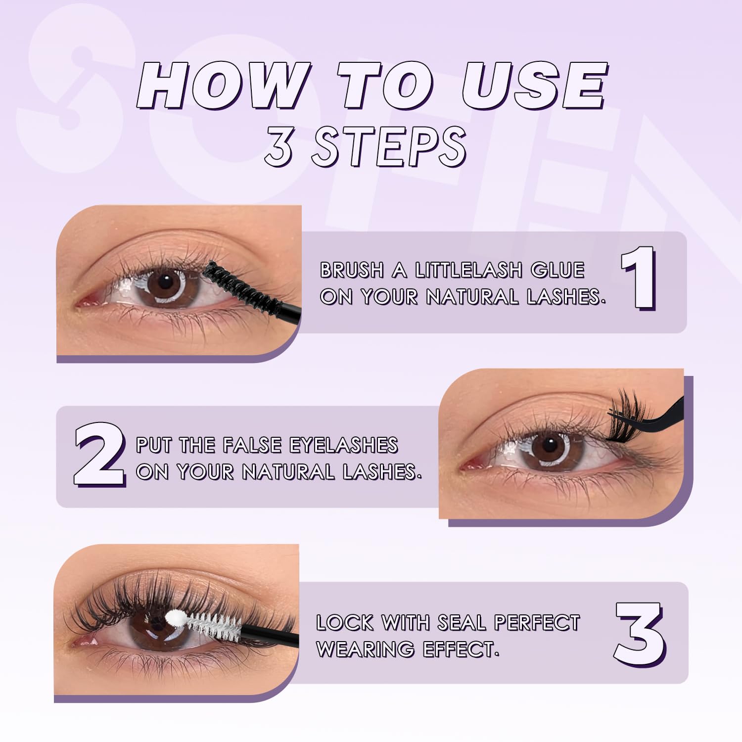 SOFENIDA kit complet cils : solution tout-en-un pour cils expressifs