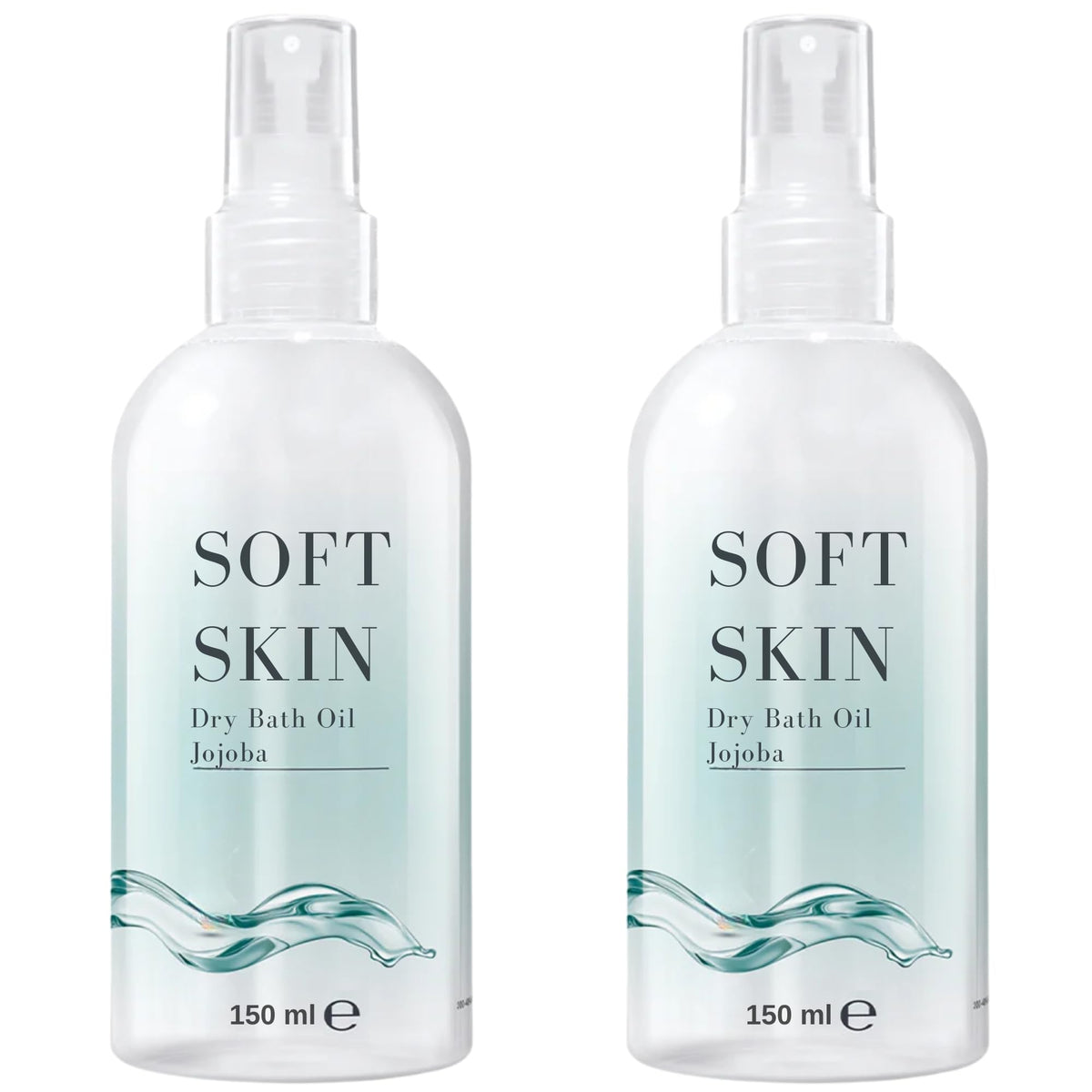 Soft Skin Jojoba Original Dry Oil Spray bottles shown in a pack for hydration on the go.