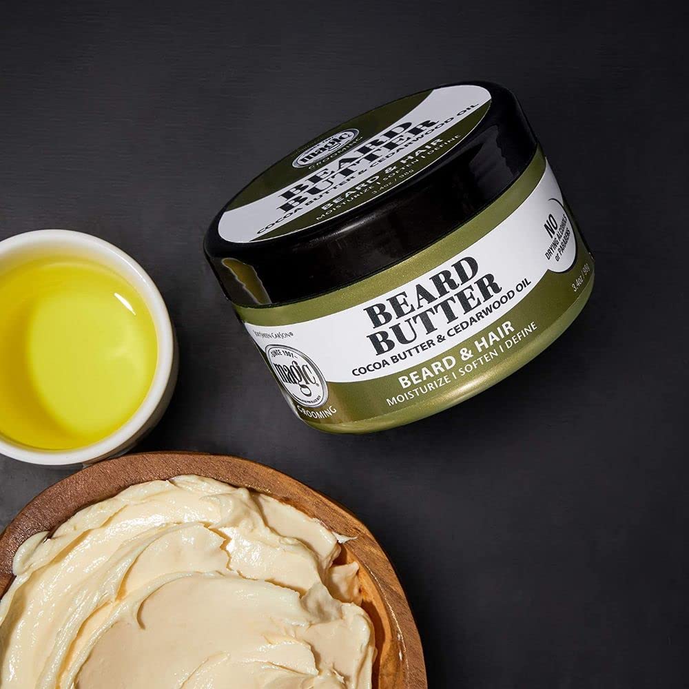 SoftSheen Beurre-Barbe entretien quotidien facilité le coiffage