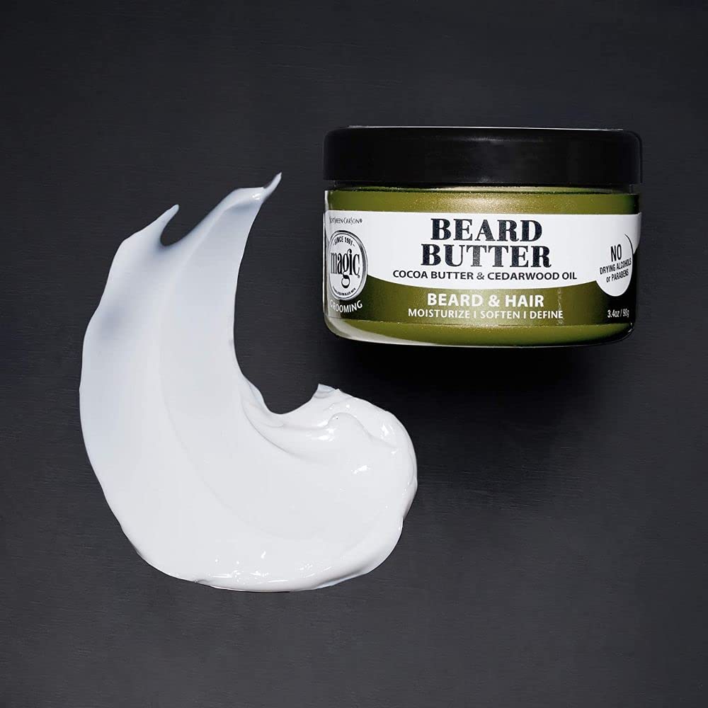 SoftSheen Beurre-Barbe huile cacao offre douceur naturelle