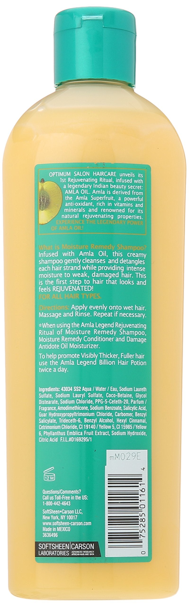 SoftSheen Amla Legend - huile-amla: nourrissant pour les longueurs et la brillance.