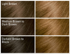 SoftSheen Dark and Lovely, échantillon teinte bronze dore, rendu riche et éclatant.