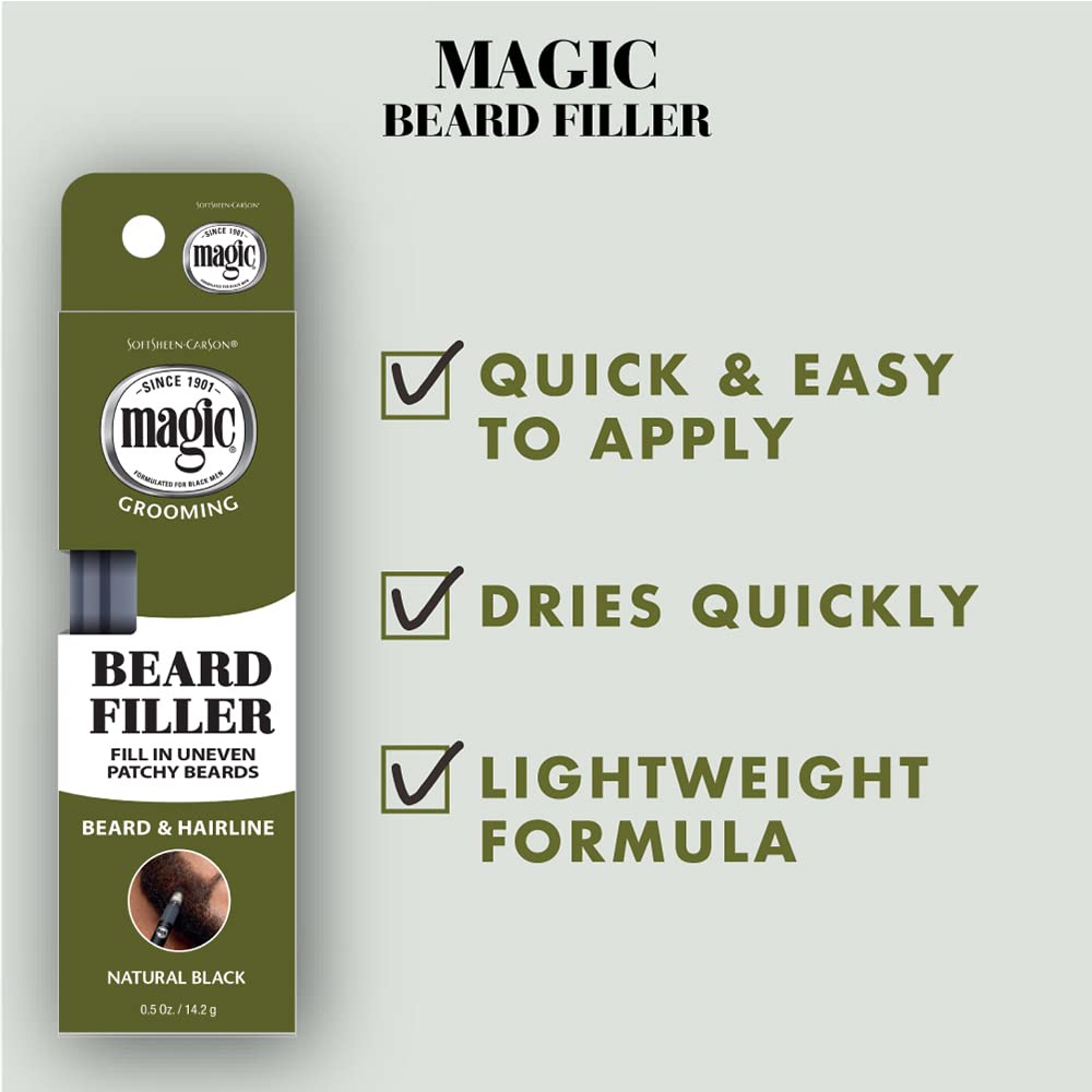 SoftSheen-Magic-Grooming zone barbe irregulieres remplies contour net